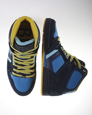 Buty OSIRIS BRONX SLIM BLUE/YELLOW