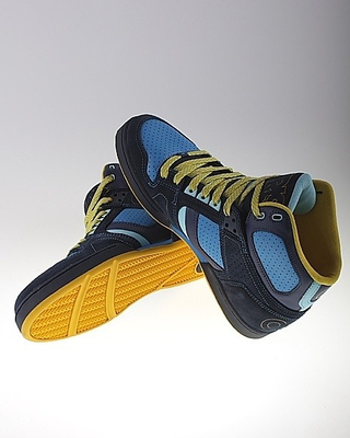 Buty OSIRIS BRONX SLIM BLUE/YELLOW