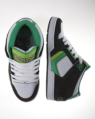 Buty OSIRIS SOUTH BRONX BROWN/GREEN/WHITE