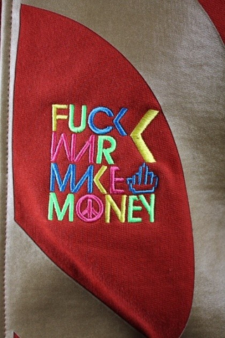 BLUZA STOPROCENT FUCK WAR MAKE MONEY