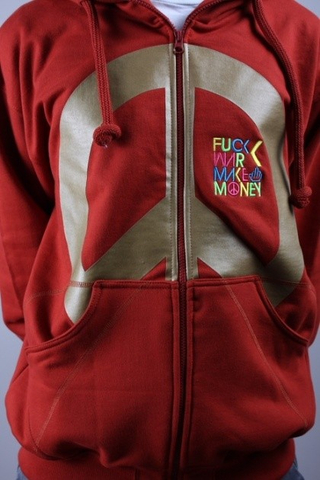 BLUZA STOPROCENT FUCK WAR MAKE MONEY