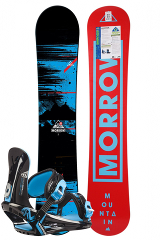 Komplet Snowboardowy Deska Wiązania Morrow Mountain 151