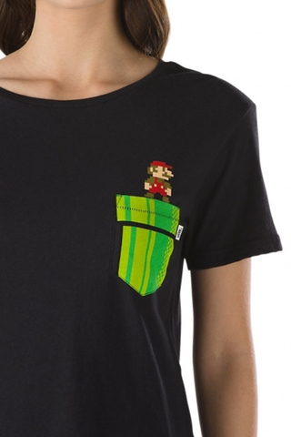 Koszulka Damska Vans Mario Warp 