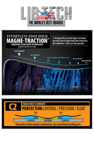 Deska Snowboardowa Lib Tech Travis Rice Pro HP 155