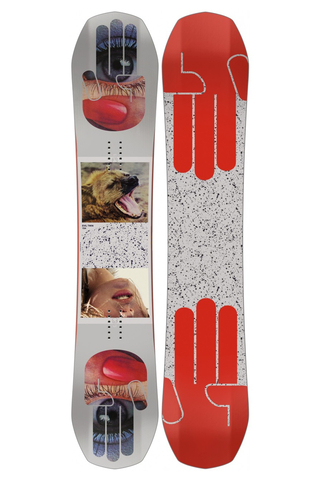 Bataleon Evil Twin Snowboard 156W 10.18.ET.156WIDE Red Grey