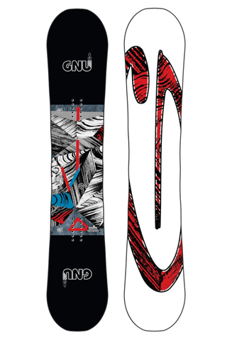 Gnu Asym Carbon Credit BTX Snowboard 153