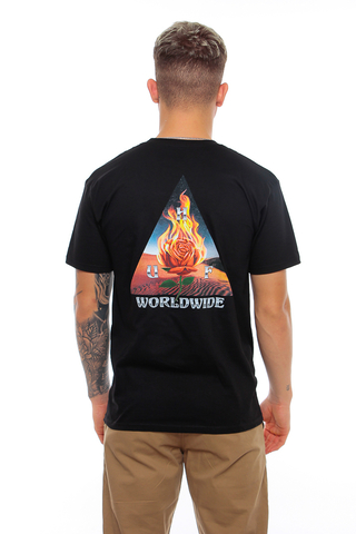 Koszulka HUF Ember Rose Triple Triangle