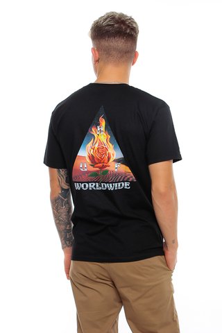 Koszulka HUF Ember Rose Triple Triangle
