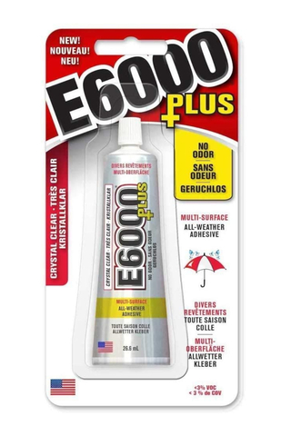 Shoe Goo E6000 Plus Crystal Clear Craft Glue