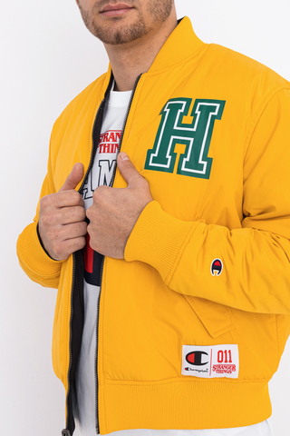 Kurtka Zimowa Champion X Stranger Things Hawkins Reversible