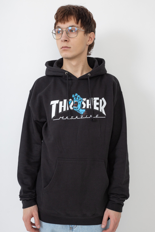 Bluza Z Kapturem Thrasher Screaming Logo Santa Cruz