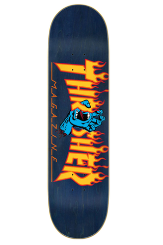 Deska Na Skateboard Thrasher Screaming Flame Logo Santa Cruz