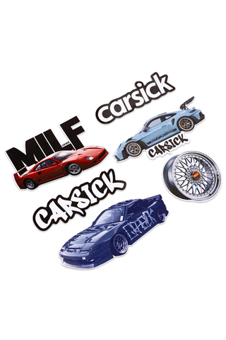 Carsick Stickers Season 1