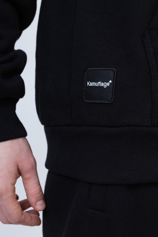 Mikina Na Zip Kamuflage Basic