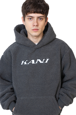 Zimní Bunda Karl Kani Silver Teddy