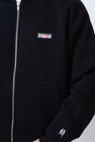 Mikina Na Zip Mercur Plaid Monument