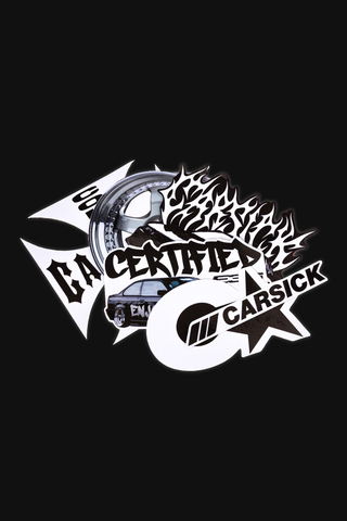 Naklejki Carsick Wasted Slap Stickers