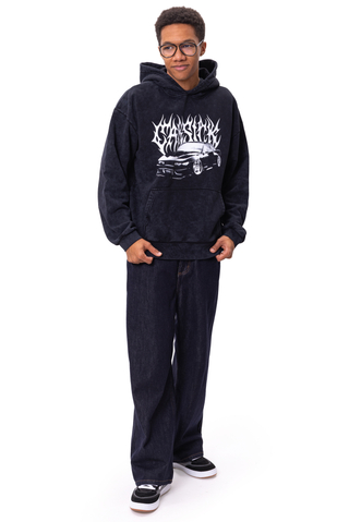 Bluza Z Kapturem Carsick Wasted Washed