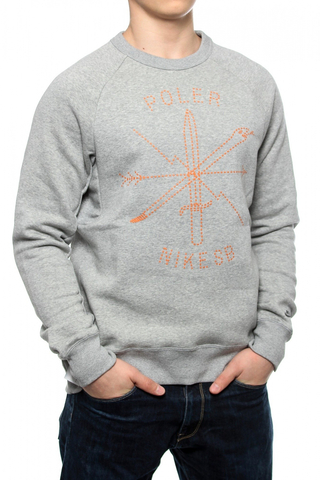Bluza Nike SB X Poler Icon Crew 