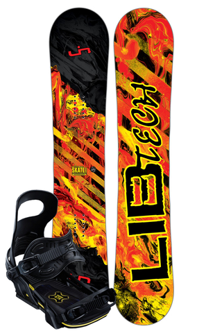 Komplet Snowboardowy Deska Wiązania Lib Tech Skate Banana 162W