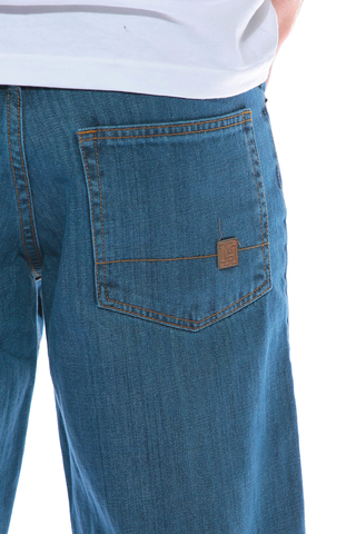 Metoda Jeans Leather Pocket Pants