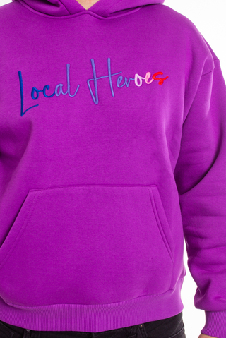 Bluza Kaptur Local Heroes Grape