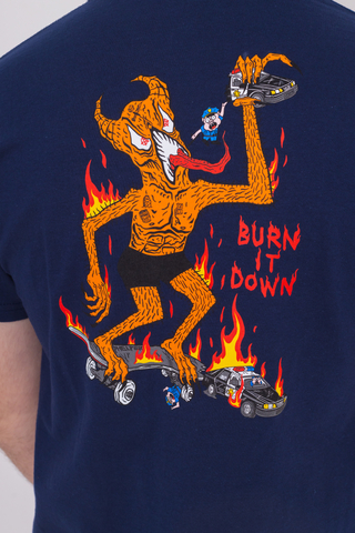 Thrasher Burn It Down T-shirt