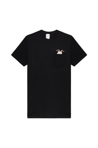 Ripndip Krampus Lord Nermal Pocket T-shirt