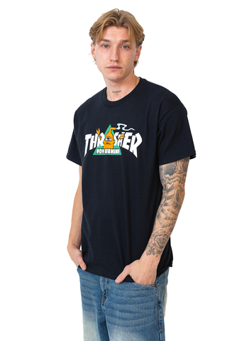 Thrasher x Toy Machine Vortex T-shirt