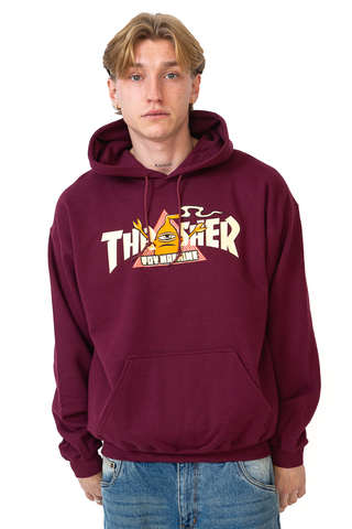 Thrasher x Toy Machine Vortex Hoodie