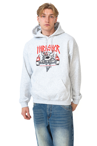 Bluza Z Kapturem Thrasher x Toy Machine Monster-Gram