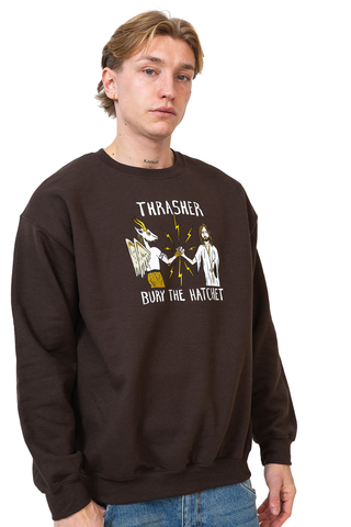 Thrasher x Toy Machine B.T.H. Crewneck