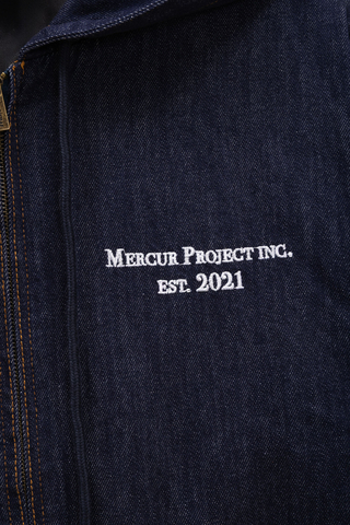 Kurtka Mercur Lined Jacket Raw Denim