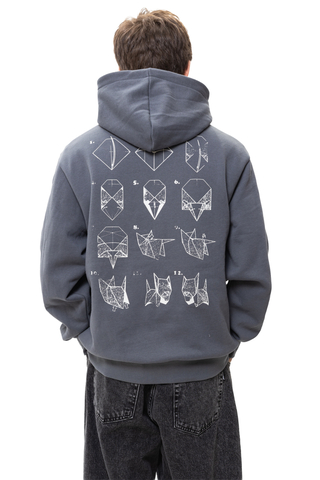 Bluza Z Kapturem Ripndip Origami