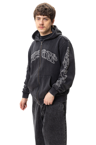 Mikina Na Zip Ripndip Pretty Flacko