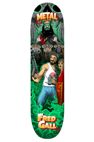 Blat Metal Skateboards Fred Gall Big Trouble