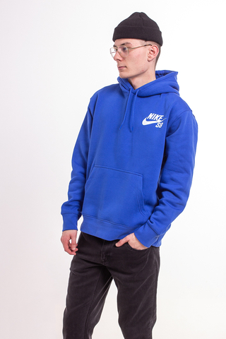 Nike SB Icon Hoodie Royal Blue CW7064480