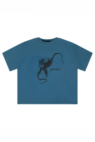 T-Shirt Noir à Motif Crâne (Skull) - Taille XL, Coton, Neuf Avec Étiquettes - Fin De Stock
