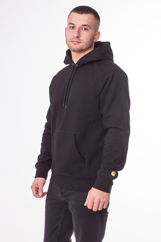 Carhartt WIP Chase Hoodie Black Gold I024653