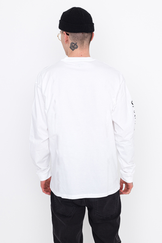 Carhartt WIP Static Magic Longsleeve White I030192-02XX