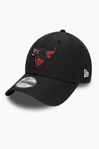 New Era 9Forty Diamond Chicago Bulls Berretto, Colore: rosso, Taglia unica