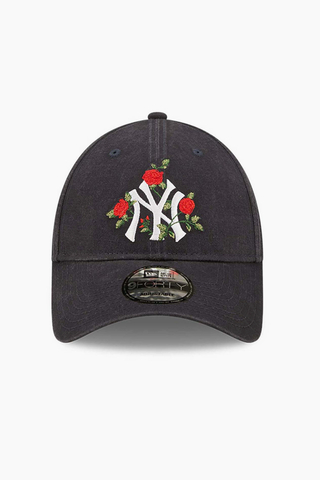 New Era New York Yankees Flower 9Forty Cap 60298809 Black Red