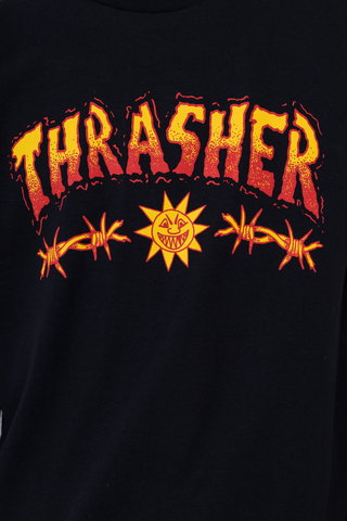 Thrasher Sketch T-shirt Black