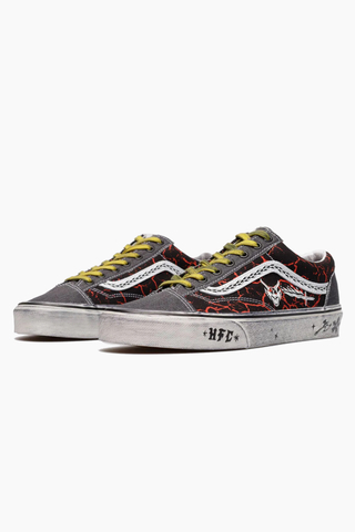 Buty Vans X Stranger Things Style 36 Grey White VN0A3DZ3Y091