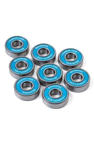 Kamuflage Classic ABEC-5 Bearings Blue Silver