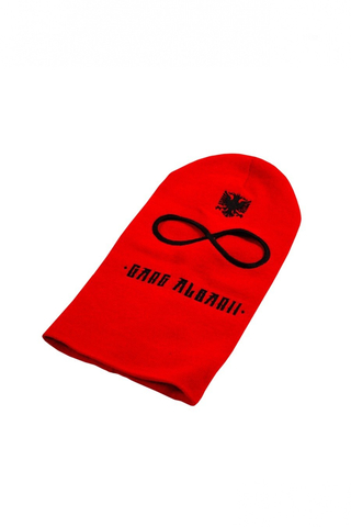 Kominiarka Gang Albanii Logo Red