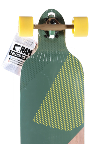 RAM Longboards Makiuri 395 Hedge Longboard Multi