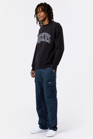 Dickies Aitkin Crewneck Black Airforce Blue DK0A4XABD551
