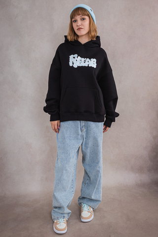 Relab Clouds Hoodie Black