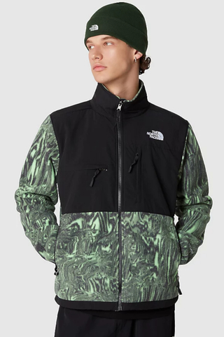 The North Face Denali Winter Jacket Chlorophyll Green Digital ...